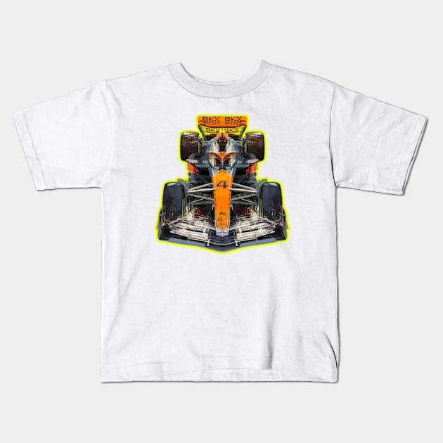 Silverstone MCL60 Kids T-Shirt by Worldengine